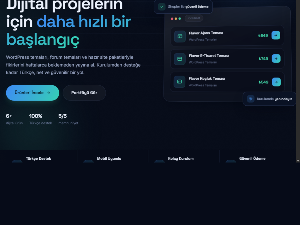 BakiCan WordPress Teması